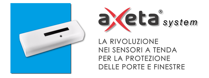 TE03 axeta by axel: l'innovativo sensore a tenda wireless